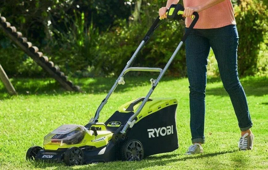 Газонокосарка Ryobi RY18LMH37A-225 Hybrid (5133004671) 014614 фото