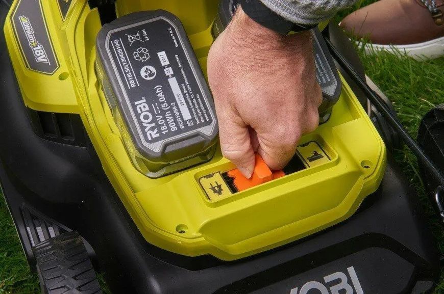 Газонокосарка Ryobi RY18LMH37A-225 Hybrid (5133004671) 014614 фото