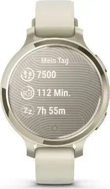 Смарт-годинник Garmin Lily 2 Active Lunar Gold with Bone Silicone Band (010-02891-00/50) 614370 фото