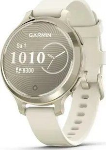 Смарт-часы Garmin Lily 2 Active Lunar Gold with Bone Silicone Band (010-02891-00/50) 614370 фото