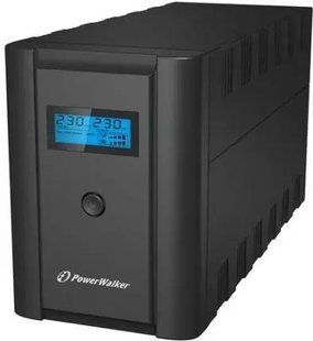 Лінійно-інтерактивний ДБЖ PowerWalker VI 1200 LCD (10120097) 022385 фото