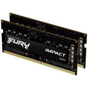 Пам'ять для ноутбуків Kingston FURY 64 GB (2x32GB) SO-DIMM DDR4 3200 MHz Impact (KF432S20IBK2/64) 033927 фото