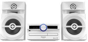 Музична система PANASONIC S.C.-UX100E-K Біла, CD-програвач, Bluetooth, USB, FM-тюнер, додаток MAX Juke, вбудований еквалайзер 448052 фото