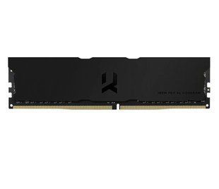 Пам'ять для настільних комп'ютерів Goodram 16 GB DDR4 3600 MHz Iridium Pro Deep Black (IRP-K3600D4V64L18/16G) 341712ua фото