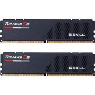 Пам'ять для настільних комп'ютерів G.Skill 32 GB (2x16GB) DDR5 5600MHz Ripjaws S5 (F5-5600J2834F16GX2-RS5K) 027707 фото
