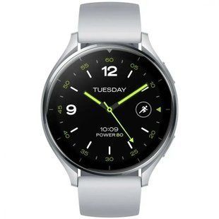 Смарт-часы Xiaomi Watch 2 Silver Case With Gray TPU Strap (BHR8034GL) 612740 фото