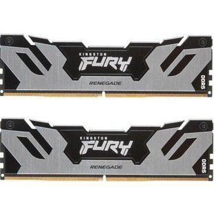 Пам'ять для настільних комп'ютерів Kingston FURY 32 GB (2x16GB) DDR5 7200 MHz Renegade Silver/Black (KF572C38RSK2-32) 033777 фото