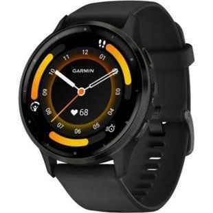 Смарт-годинник Garmin Venu 3 Slate Stainless Steel Bezel with Black Case and Silicone Band (010-02784-01/51) 035113 фото
