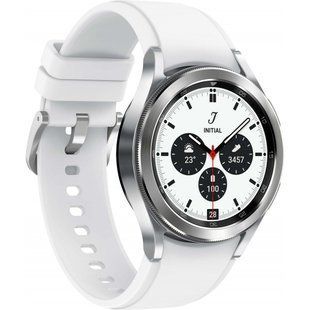 Смарт-годинник Samsung Galaxy Watch4 Classic 42mm Silver (SM-R880NZSA) 035192 фото
