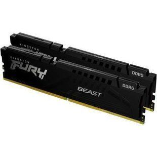 Пам'ять для настільних комп'ютерів Kingston FURY 64 GB (2x32GB) DDR5 5200 MHz Beast Black EXPO (KF552C36BBEK2-64) 033827 фото
