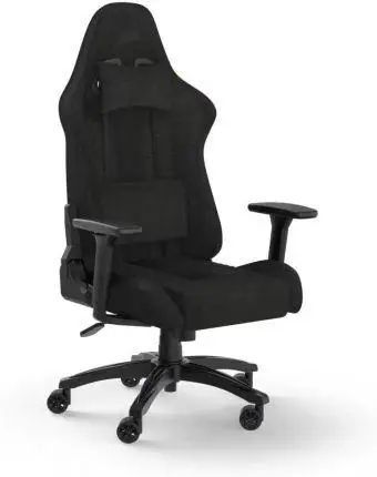 Компьютерное кресло для геймера Corsair TC100 Relaxed Black (CF-9010051-WW) 018914 фото