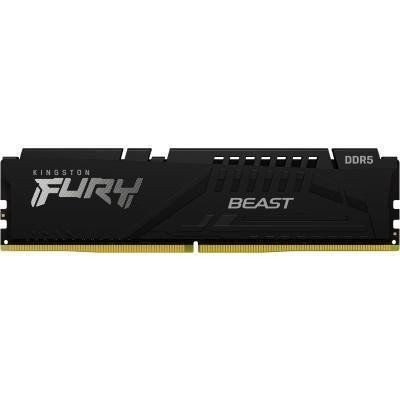 Память для настольных компьютеров Kingston FURY 64GB (2x32GB) DDR5 5200MHz Beast Black EXPO (KF552C36BBEK2-64) 033827 фото