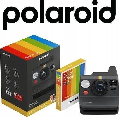 Фотокамера миттєвого друку Polaroid Now Gen 3 Black (009154) 599541 фото