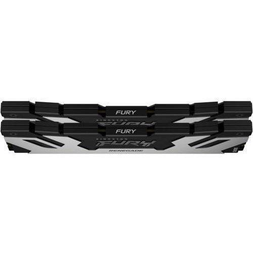 Пам'ять для настільних комп'ютерів Kingston FURY 32 GB (2x16GB) DDR5 7200 MHz Renegade Silver/Black (KF572C38RSK2-32) 033777 фото