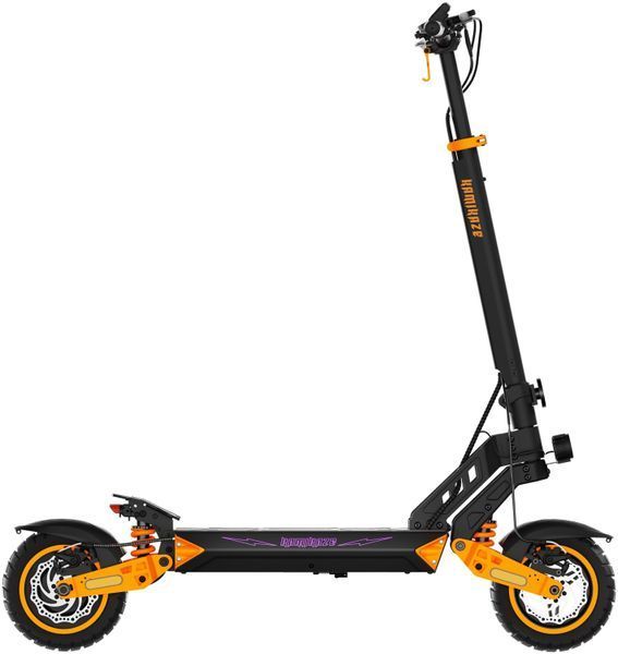 Електросамокат KAMIKAZE K1 60км 1000W 10" Чорний 2084545 фото
