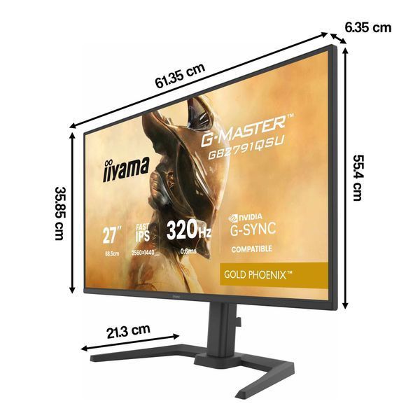 Монитор IIYAMA G-Master GB2791QSU-B1 27" 2560x1440 IPS 320 Гц 2123404 фото