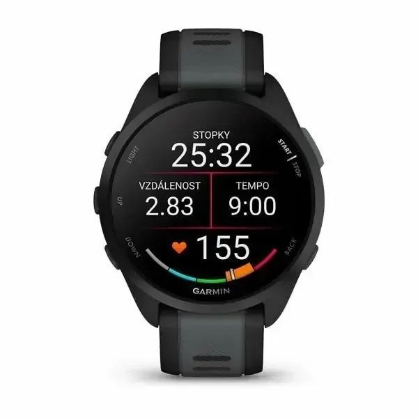 Смарт-часы Garmin Forerunner 165 Black/Slate Gray (010-02863-20/A0/AC) 612649 фото
