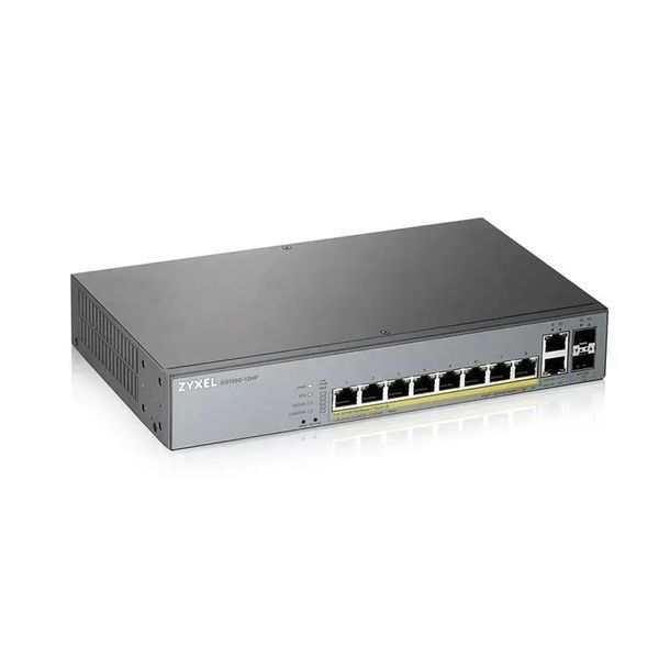 Комутатор Smart 2-го рівня ZyXEL GS1350-12HP 504483ua фото