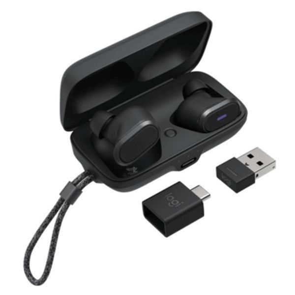 Наушники TWS Logitech Zone True Wireless Graphite (985-001082) 029276 фото