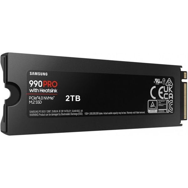 SSD накопичувач Samsung 990 PRO Heatsink 2TB (MZ-V9P2T0GW) 001994 фото
