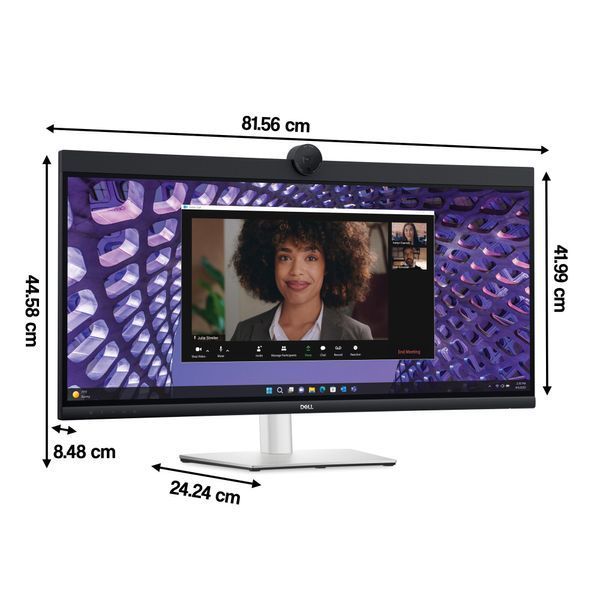 Монітор DELL P3424WEB 34" 3440x1440px IPS вигнутий 2015589 фото