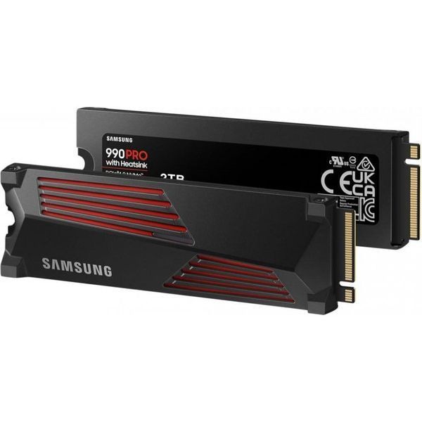 SSD накопичувач Samsung 990 PRO Heatsink 2TB (MZ-V9P2T0GW) 001994 фото