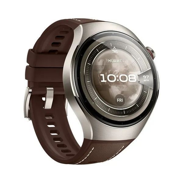 Смарт-часы Huawei Watch 5 Classic 46mm Brown (Rates-L29L, 55020EVM) 614184 фото