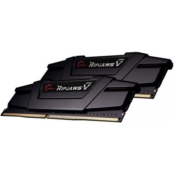 Пам'ять для настільних комп'ютерів G.Skill 64 GB (2x32) DDR4 4000 MHz Ripjaws V (F4-4000C18D-64GVK) 027757 фото