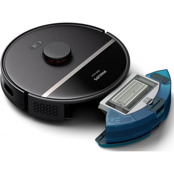 Робот-пилосос з вологим прибиранням Philips HomeRun 3000 Series Aqua XU3000/01 036637 фото