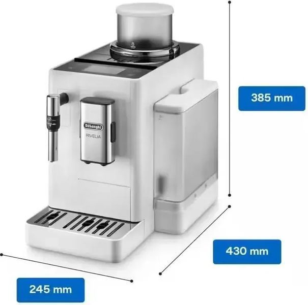 Кофемашина автоматическая Delonghi Rivelia EXAM440.35.W 606126 фото