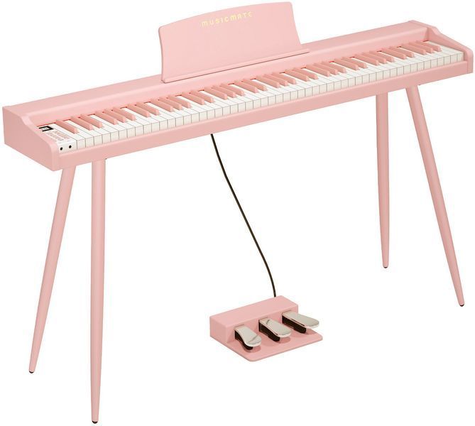 Цифровое пианино MUSICMATE MM-P25-P RoseKeys Розовый 2119777 фото