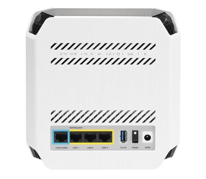 Беспроводной маршрутизатор (роутер) Asus Rog Rapture GT6 White 1-pack 001360 фото