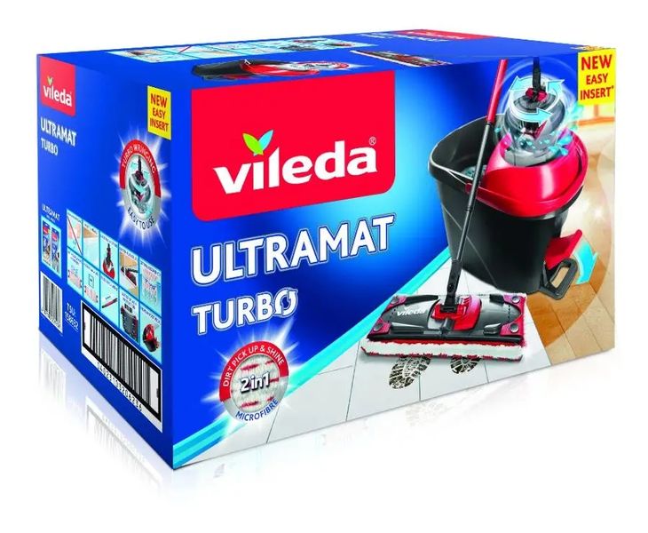 Набор для уборки Vileda Ultramax Turbo 36 см (4023103206236) (4023103206236) 205287 фото