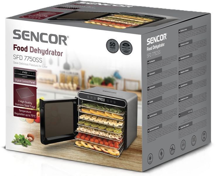 Сушарка для грибів SENCOR SFD 7750SS 2137263 фото