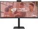 Монітор AOC CU34E4CW 34" 3440x1440px 120 Гц 4 мс [GTG] вигнутий 2100959 фото 3