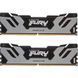Пам'ять для настільних комп'ютерів Kingston FURY 32 GB (2x16GB) DDR5 7200 MHz Renegade Silver/Black (KF572C38RSK2-32) 033777 фото 1