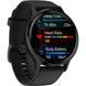 Смарт-часы Garmin Venu 3 Slate Stainless Steel Bezel with Black Case and Silicone Band (010-02784-01/51) 035113 фото 3
