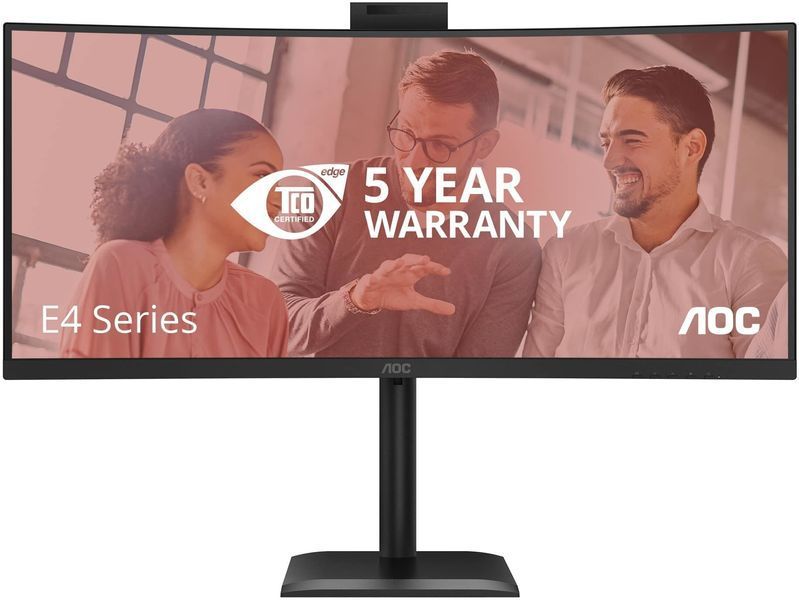 Монітор AOC CU34E4CW 34" 3440x1440px 120 Гц 4 мс [GTG] вигнутий 2100959 фото