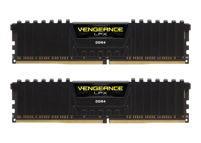 Пам'ять для настільних комп'ютерів Corsair 16 GB (2x8GB) DDR4 2133 MHz Vengeance LPX C13 (CMK16GX4M2A2133C13) 337332 фото