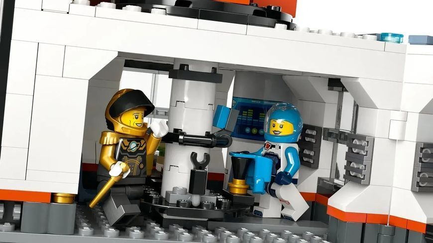 Блоковий конструктор LEGO City Космічна база й стартовий майданчик для ракети (60434) 613401 фото