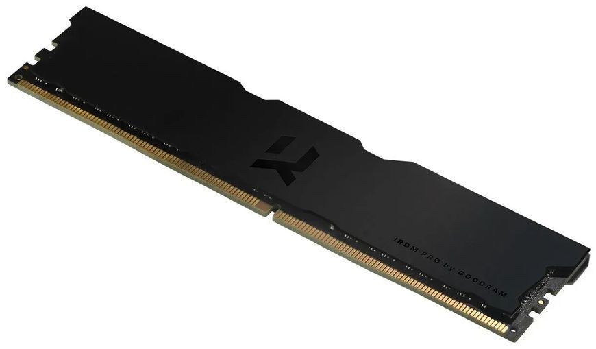 Пам'ять для настільних комп'ютерів Goodram 16 GB DDR4 3600 MHz Iridium Pro Deep Black (IRP-K3600D4V64L18/16G) 341712ua фото