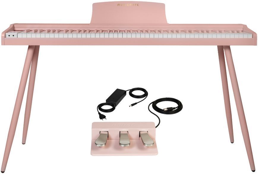 Цифровое пианино MUSICMATE MM-P25-P RoseKeys Розовый 2119777 фото