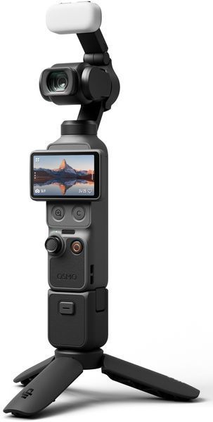 Екшн-камера DJI Osmo Pocket 4 Creator Combo, 4K 240FPS, 1" CMOS, D-Log 10-bit, 3-осьова стабілізація, ActiveTrack 7.0, 107GB, Wi-Fi, Bluetooth 2123616 фото