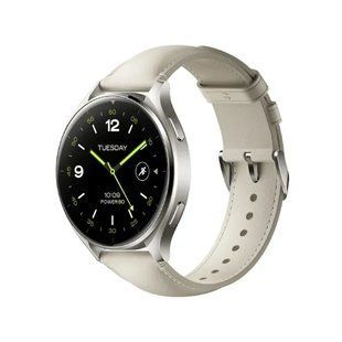 Смарт-часы Xiaomi Watch 2 Titan Gray Case with White Leather Strap (BHR9306GL) 613284 фото