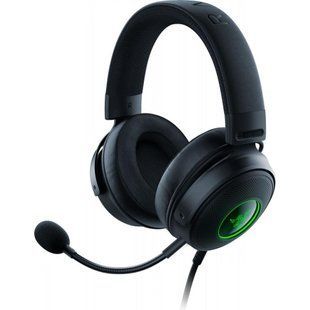 Навушники з мікрофоном Razer Kraken V3 HyperSense Black (RZ04-03770100-R3M1) 029805 фото