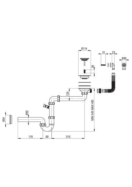 Кухонная мойка Deante Momi ZKM T10A 572805 фото