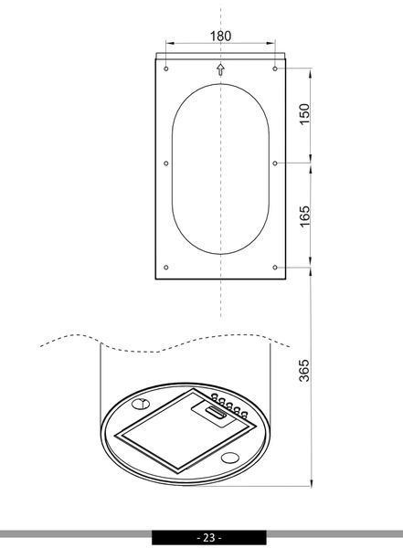 Вытяжка декоративная Amica OKC3245BO 572268 фото