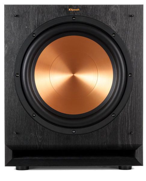 Сабвуфер KLIPSCH SPL-120 Черный, Активный, 300 Вт. Щелевой Bass Reflex, 12" Излучатель Spun Copper Cerametallic, Корпус MDF 500515 фото