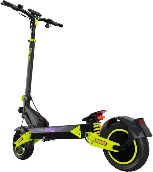 Електросамокат KAMIKAZE K1 Plus Tokyo drift 80км 1000W Гідравлічні гальма 11" Чорний 2092580 фото