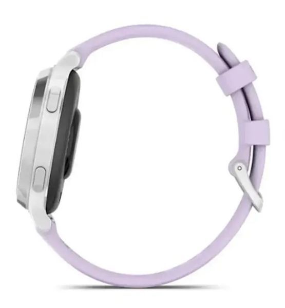 Смарт-часы Garmin Lily 2 Active Silver with Purple Jasmine Silicone Band (010-02891-01) 613083 фото